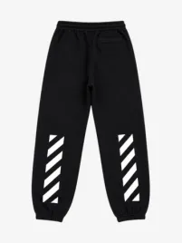 Lab Off White Jongens Joggingbroek Core Lab Zwart