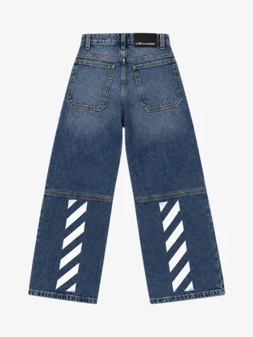 Jongens Spijkerbroek Diag Jeans Steel Indigo