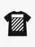 LAB Off White Jongens T-shirt Core Lab Zwart