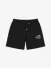LAB Off White Jongens Short Logo Basic Zwart