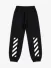 LAB Off White Jongens Joggingbroek Core Lab Zwart
