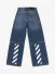 LAB Off White Jongens Spijkerbroek Diag Jeans Steel Indigo