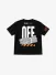 LAB Off White Jongens T-shirt Off Active Tape Zwart