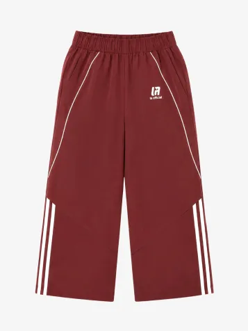 Unisex Broek Track Burgundy