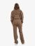LA Sisters Dames Broek Essential Wide Leg Pants Taupe