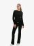 LA Sisters Flaired Lounge Pants Black