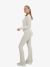 LA Sisters Dames Shirt Long Sleeve Lounge Top Grijs