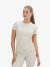 LA Sisters Dames Shirt Short Sleeve Lounge Top Grijs	