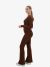 LA Sisters Dames Shirt Long Sleeve Lounge Top Bruin