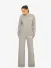 LA Sisters Dames Set Knitted LA Sweatsuit Grey