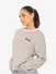 LA Sisters Dames Longsleeve Oversized Striped Grey