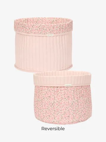 Meisjes Opbergmand groot Fairy Floral 30x25cm