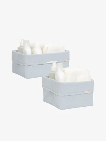 Jongens Baby Commodemandje Pure Soft Blue 1 stuk