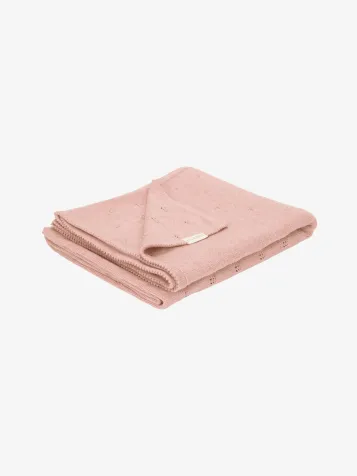 Meisjes Baby Gebreid deken wieg of ledikant Pure Blossom