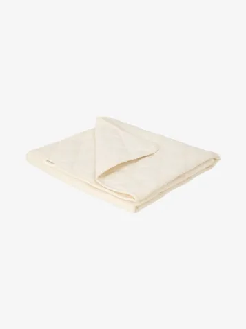Unisex Baby Wiegdeken of Ledikantdeken Quilted Pure Soft White