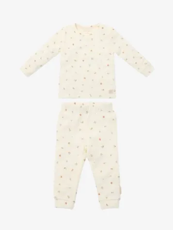 Jongens Baby Pyjama Forest Friends Wit