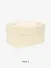 Little Dutch Unisex Baby Gebreid commodemandje Pure Soft White 1 stuk