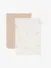 Little Dutch Unisex Baby Washandjes set hydrofiel Baby Bunny / Beige 21x14