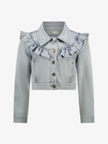 Meisjes Jacket Alysum Light Denim