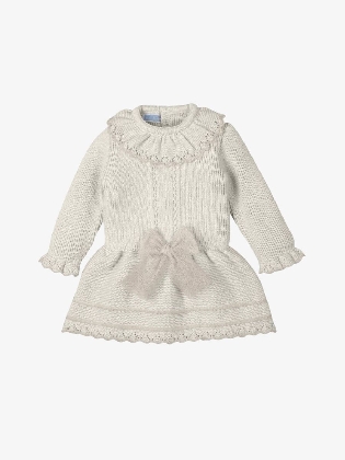 Meisjes Jurk Lurex Natural