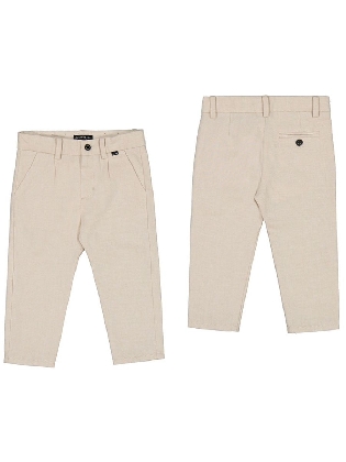 Dressy Linen Pants            Beige