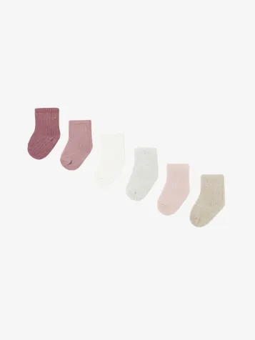 Meisjes Set Sokken Roze