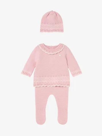 Meisjes Baby Set Voetjes Crystal
