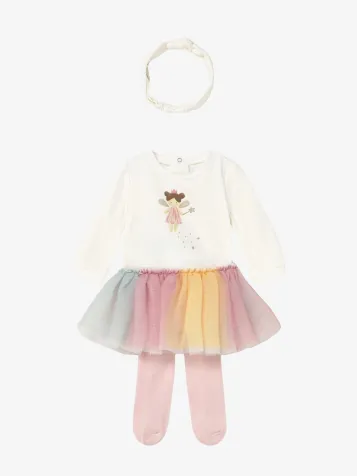 Meisjes Bodysuit Tutu Set Multicolour