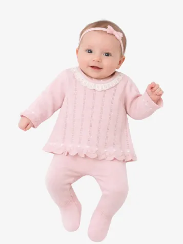 Meisjes Set Knit Voetjes Crystal