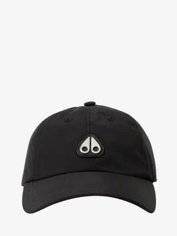 Heren Pet Crescent Logo Zwart