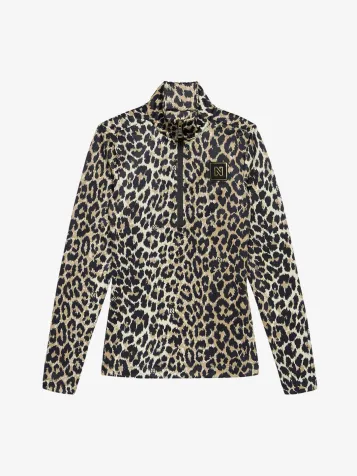 Nantes Leopard Ski Pully Hummus