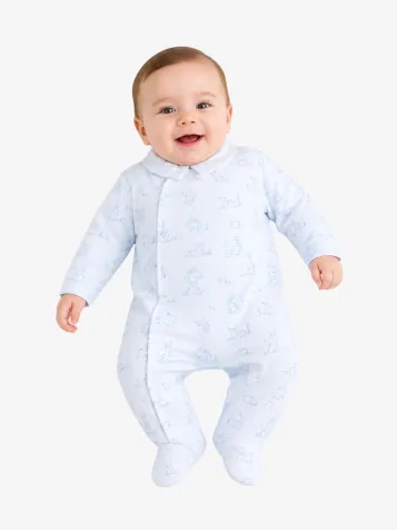 Jongens Baby Boxpakje Blauw Indigo