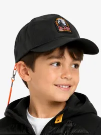 Parajumpers Kids Jongens Pet Bravo Cap Off Black