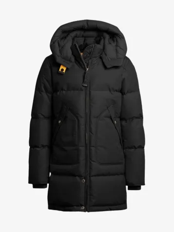 Meisjes Winterjas Long Bear Zwart