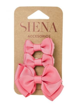 Meisjes Haarstrik Set Coral