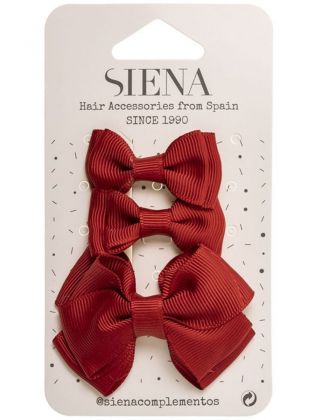Meisjes Haarstrik Set Red