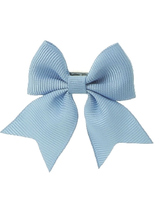 Meisjes Haarstrik Clip French Blue