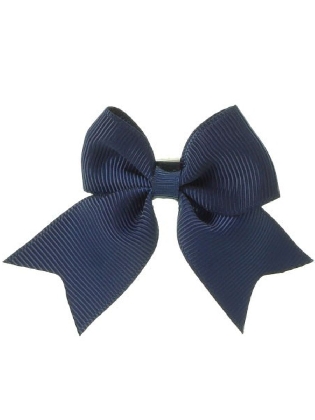 Meisjes Haarstrik Clip Navy Blue