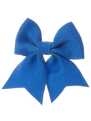 Meisjes Haarstrik Clip Royal Blue