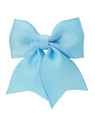 Meisjes Haarstrik Clip Soft Blue