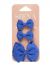 Siena 3 Pack Hairclip Kobalt