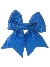 Siena Meisjes Haarstrik Clip Royal Blue