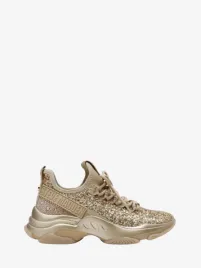 Steve Madden Dames Sneaker Maxilla-g Light Bronze