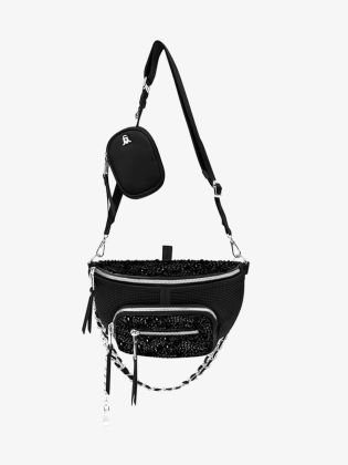 Steve Madden Dames Crossbody Tas Bmaxima Zwart