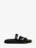 Steve Madden Dames Slippers Missile Leather Zwart