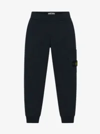 Stone Island Junior Jongens Joggingbroek Navy