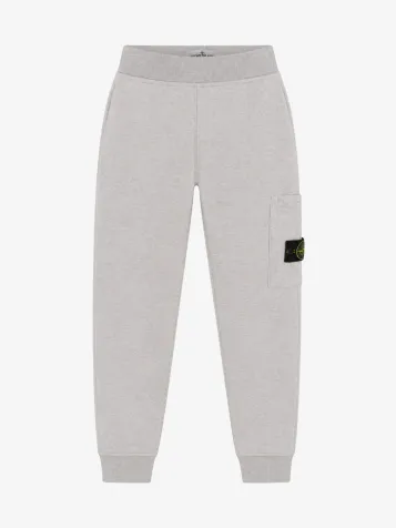 Jongens Joggingbroek Grijs Melange