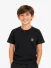 Stone Island Junior Jongens T-shirt Zwart