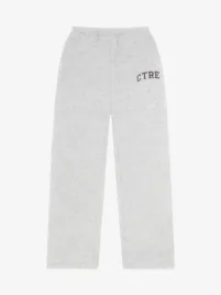 The Couture Club Dames Joggingbroek Ctre Straight Leg Grijs Marl