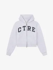 The Couture Club Dames Vest Ctre Applique Grijs Marl
